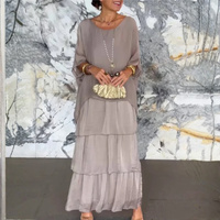 Modern Flowing Maxi Dress