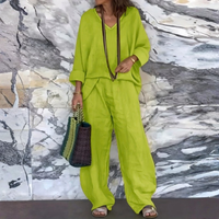 Women’s Casual Loose Fit Pants Suit