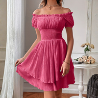 Elegant Square Neck Special Occasion Dress