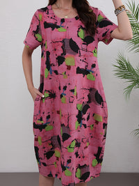 Women’s Elegant Linen Tunic Dress