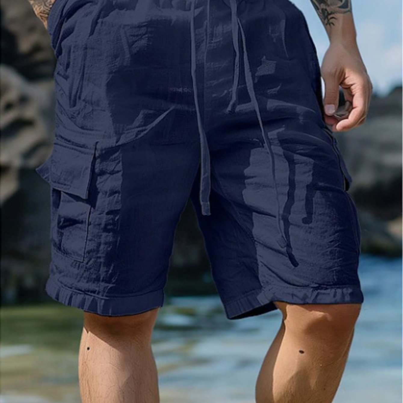 Men’s Lightweight Cotton Summer Shorts – Stay Cool and Confident All Day