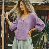 Rose | Women’s Loose Fit Vintage Blouse