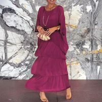 Modern Flowing Maxi Dress