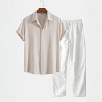 Wade | Men’s Short Sleeve Shirt and Pants Set