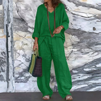 Women’s Casual Loose Fit Pants Suit