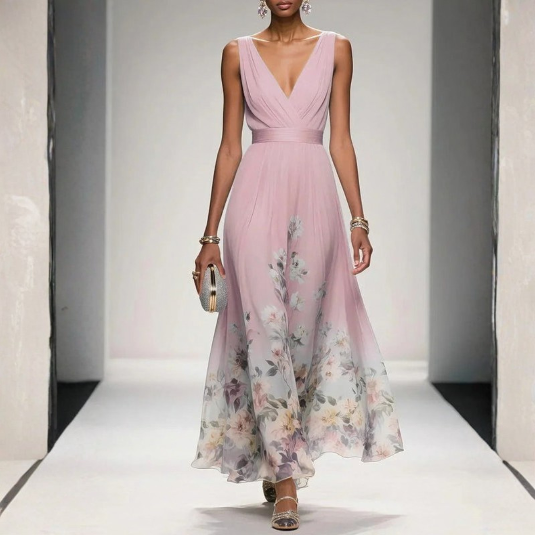 Women’s Floral Print Wedding Guest Dress
