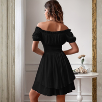 Elegant Square Neck Special Occasion Dress