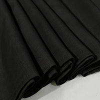 | Lightweight Linen Strapless Long Dress Smooth Texture Casual Solid Color