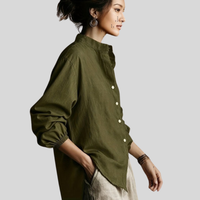 Riley | Women’s Loose Fit Vintage Casual Blouse