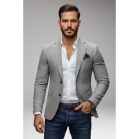 Evan | Men’s Tailored Blazer with Notch Lapel