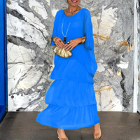 Modern Flowing Maxi Dress