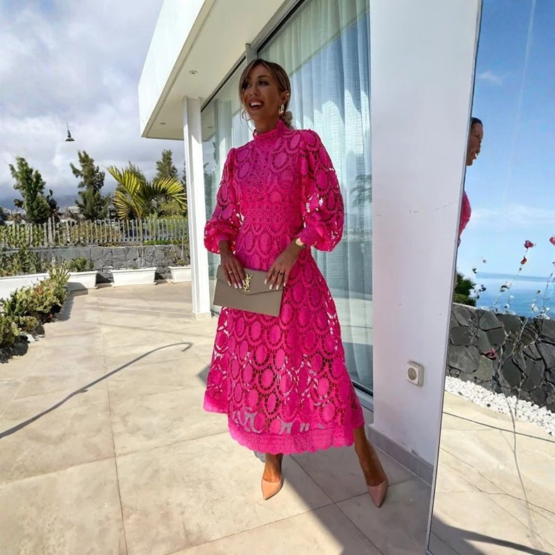 | Women’s Summer Long Sleeve Evening Dress