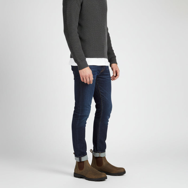 Urbanstep | Classic Black Chelsea Boots Durable All-Weather Footwear