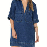 Airy Cotton Shirt Dress