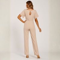 | Tie Belt Jumpsuit