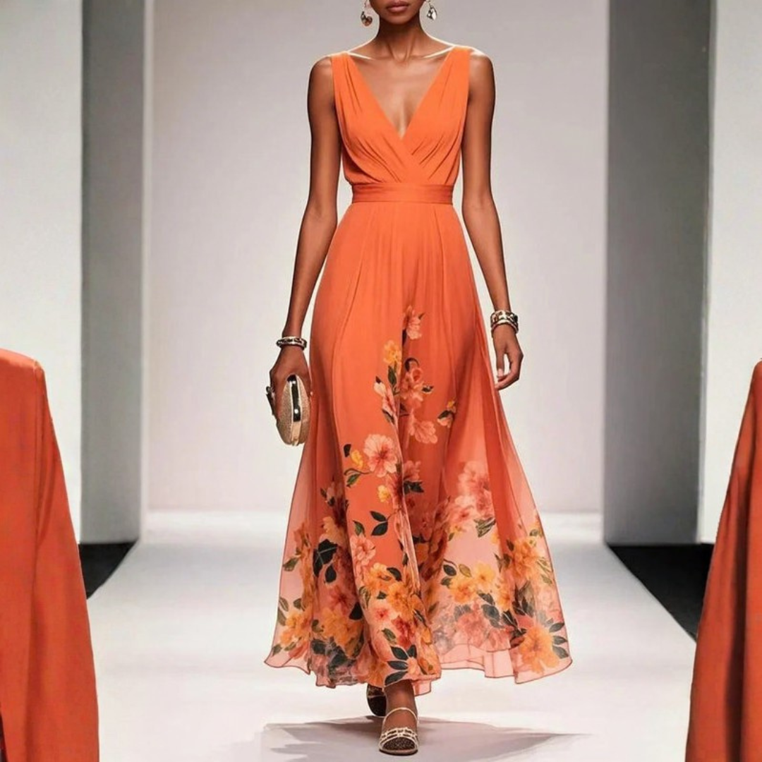 Women’s Floral Print Wedding Guest Dress