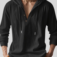 Martin | Men’s Hooded Long Sleeve Casual Shirt