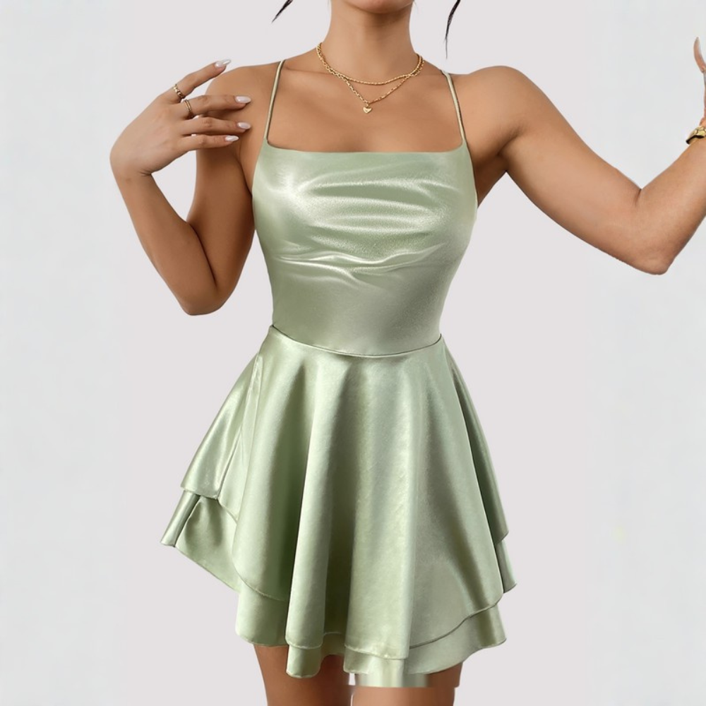 Women’s Elegant Cocktail Mini Dress