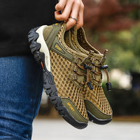 Airy Mesh Hiking Sneakers