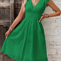 Minimal Short Sleeve Top with Polished Neckline