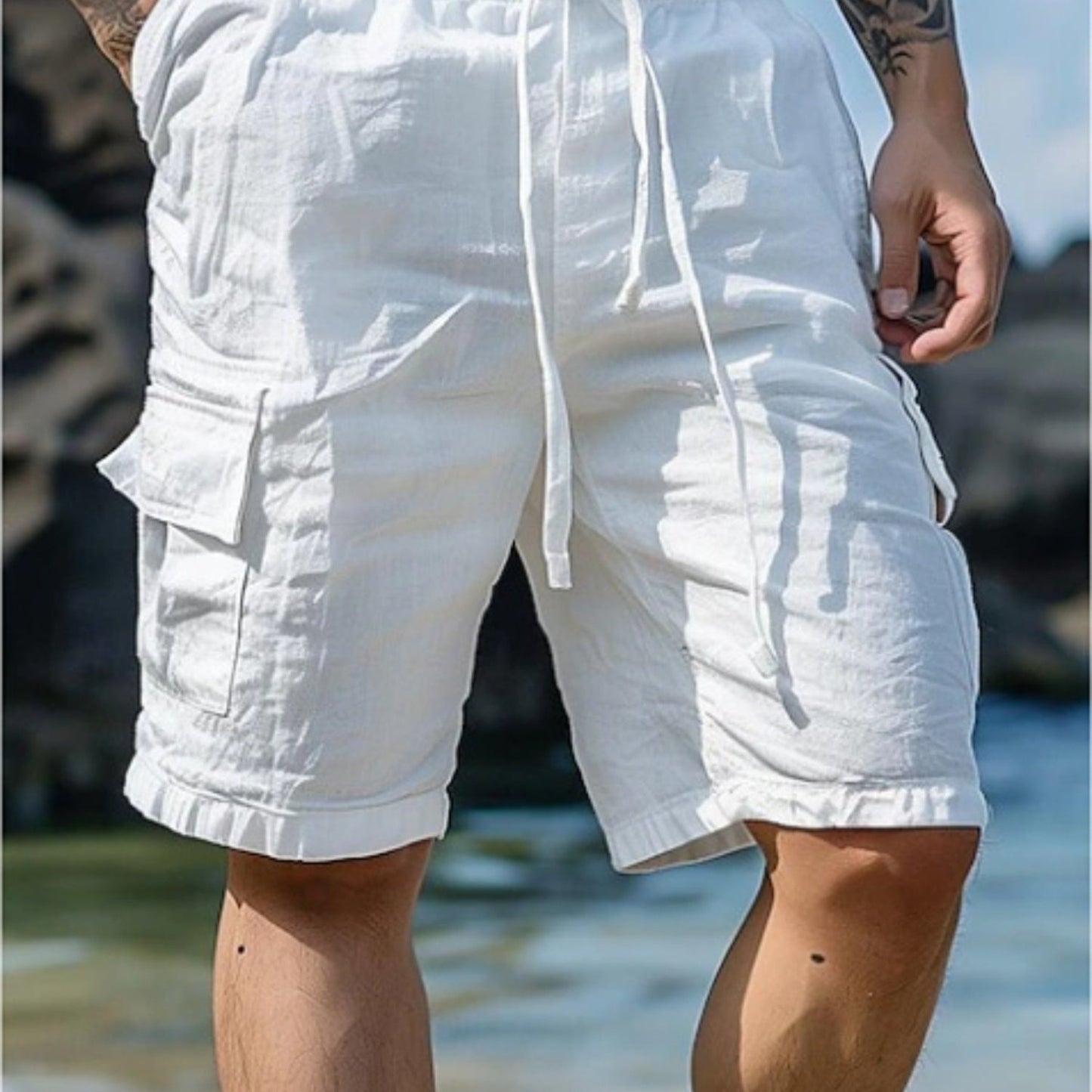 Men’s Lightweight Cotton Summer Shorts – Stay Cool and Confident All Day