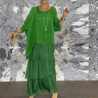 Modern Flowing Maxi Dress