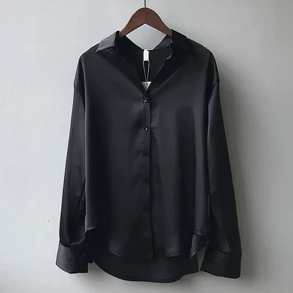 Women’s Elegant Straight Cut Blouse