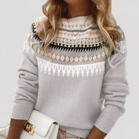 Abigail | Timeless Fair Isle Knit Sweater for Spring Comfort and Style 0