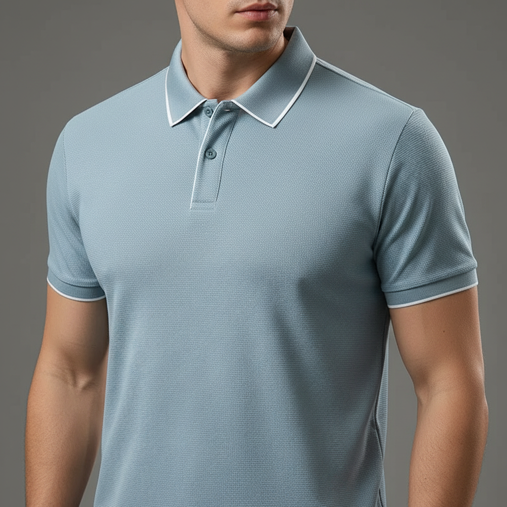 Andrew | Men’s Lightweight Knit Polo Shirt