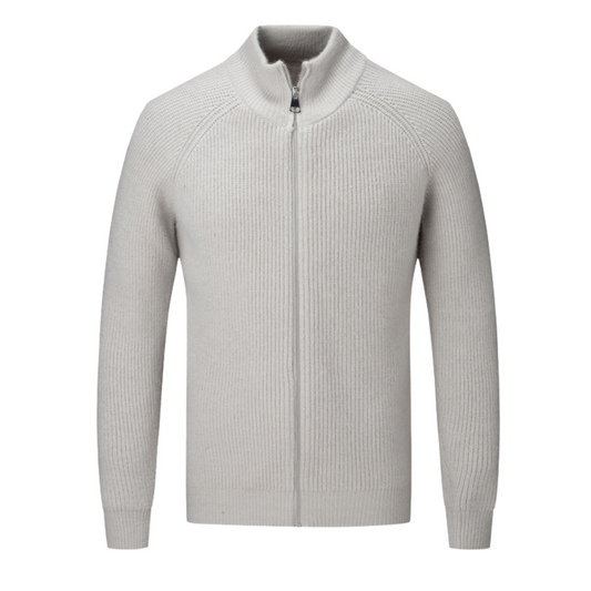 Sean | Men’s Wool Zipped Cardigan