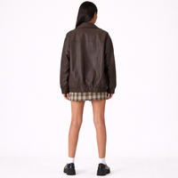 VALENCE – Women’s Modern Faux Leather Coat