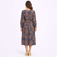 MARISTEL – Summer A-Line Maxi Dress with Statement Front Knot