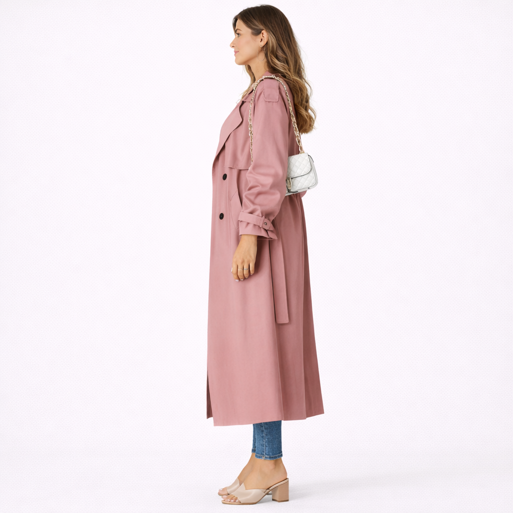 ROXWELL – Women’s Structured Fit Timeless Trench