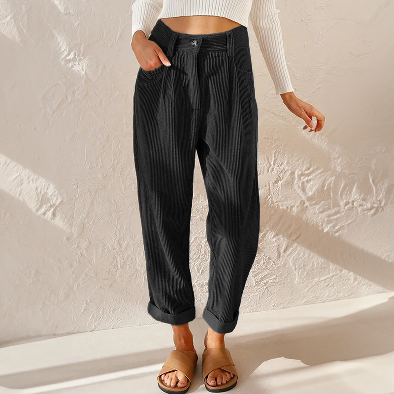 High Waist Wide Leg Pants
