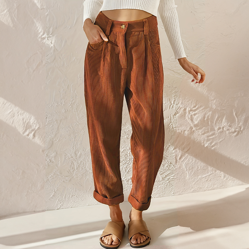 High Waist Wide Leg Pants