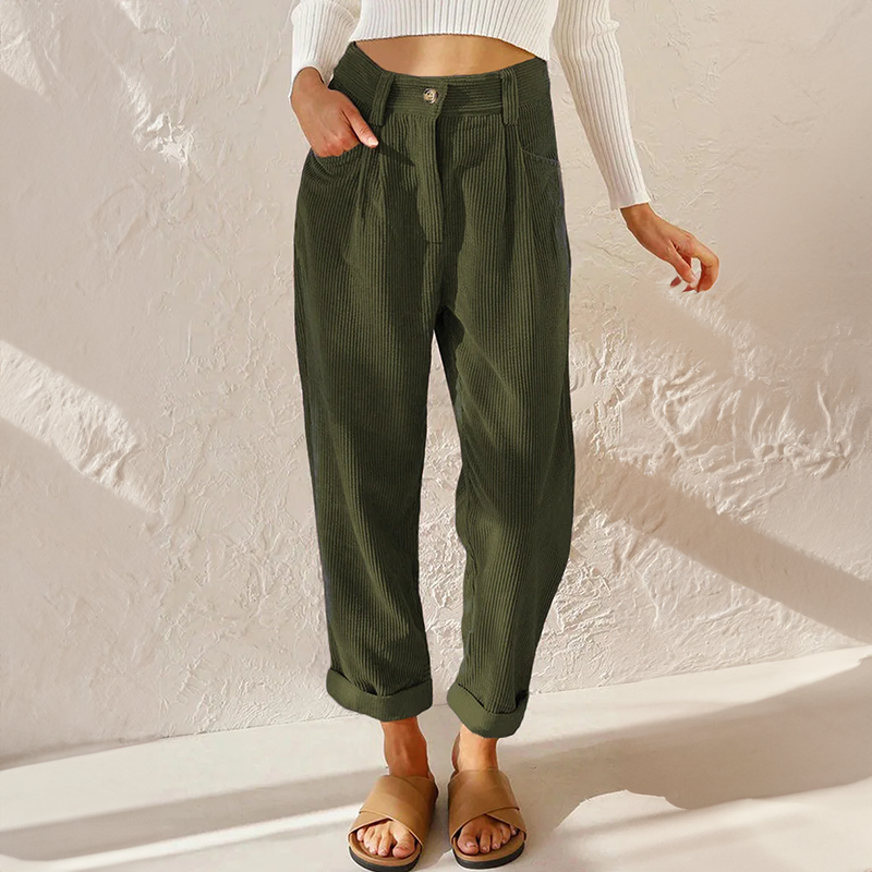High Waist Wide Leg Pants