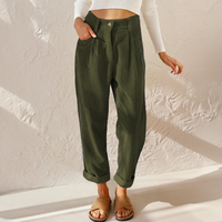 High Waist Wide Leg Pants