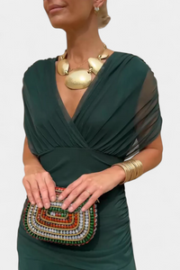 Elegant Off-Shoulder Evening Dress - Plus Size Formal Gown for Weddings 12