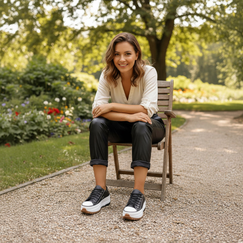 Elise | Sophisticated Slip-On Platform Sneakers for Effortless Style 1