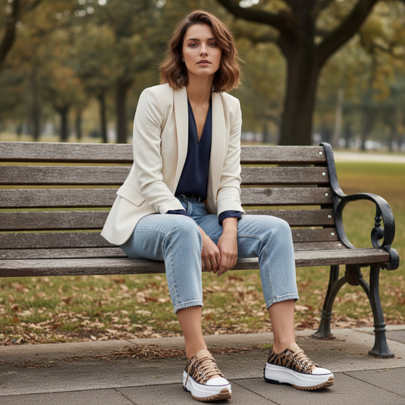 Elise | Sophisticated Slip-On Platform Sneakers for Effortless Style 2