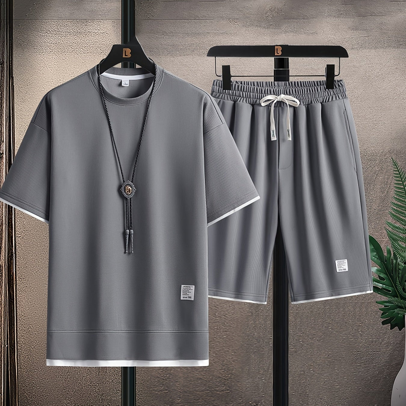 Emily | Cozy Waffle Knit Lounge Set for Effortless Relaxation and Style 1