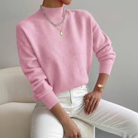 Modern Mock Neck Sweater with Effortless Style