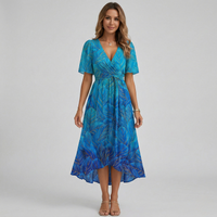 Women’s Floral V-Neck Summer Dress