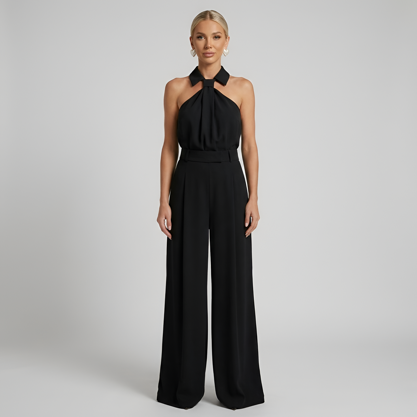 Women’s Elegant Palazzo Jumpsuit