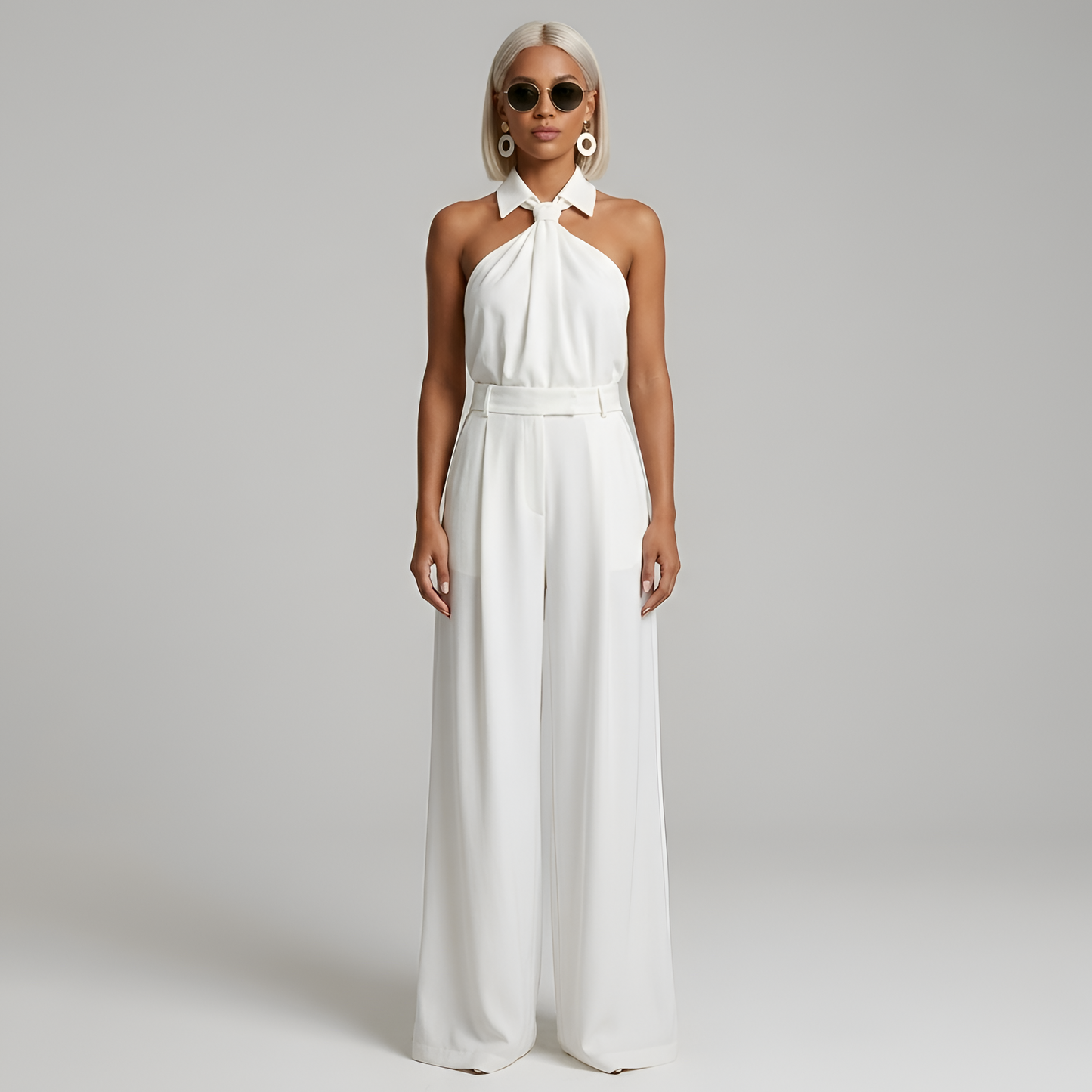 Women’s Elegant Palazzo Jumpsuit