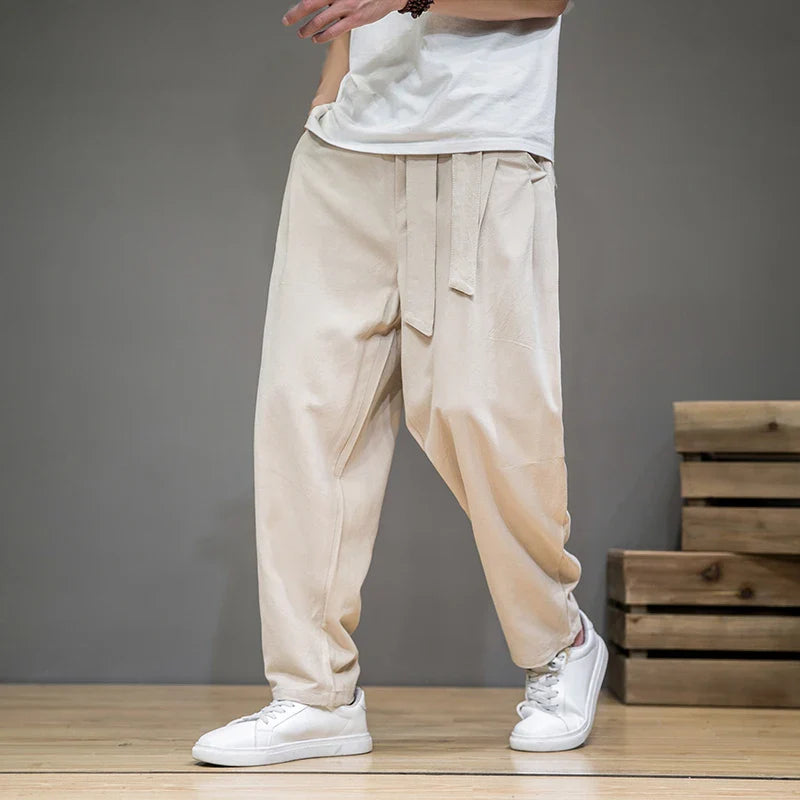 Blake | Linen Essential Loose Fit Pants