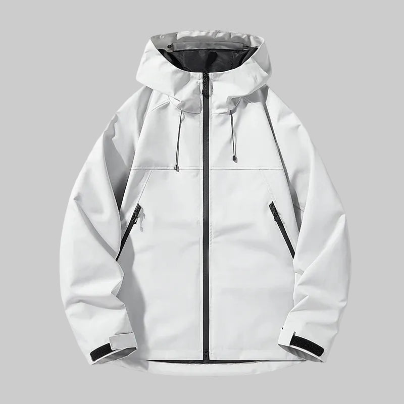 Henry | Waterproof Hooded Shell Jacket for Outdoor Adventures 0