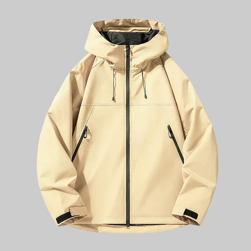 Ronan | Weather-Resistant Hooded Jacket with Breathable Layer