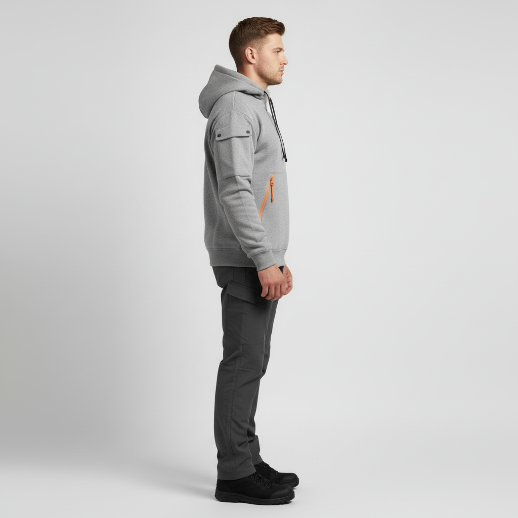 Vantor | Everyday Hoodie with Functional Zip Pockets