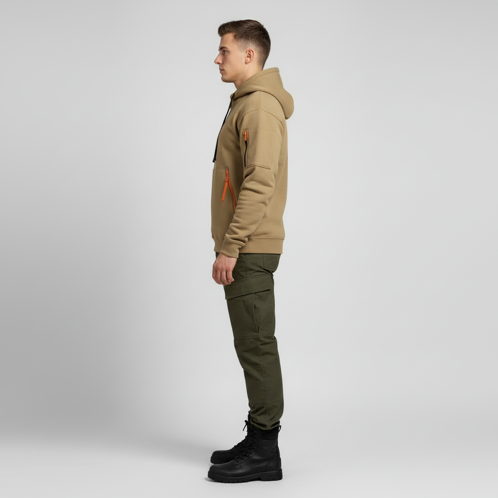 Vantor | Everyday Hoodie with Functional Zip Pockets